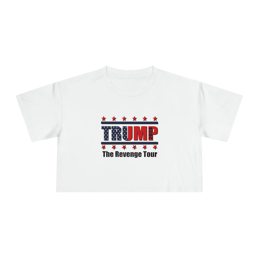 The Revenge Tour Crop Top Trump Tee