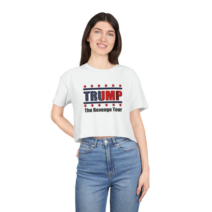 The Revenge Tour Crop Top Trump Tee