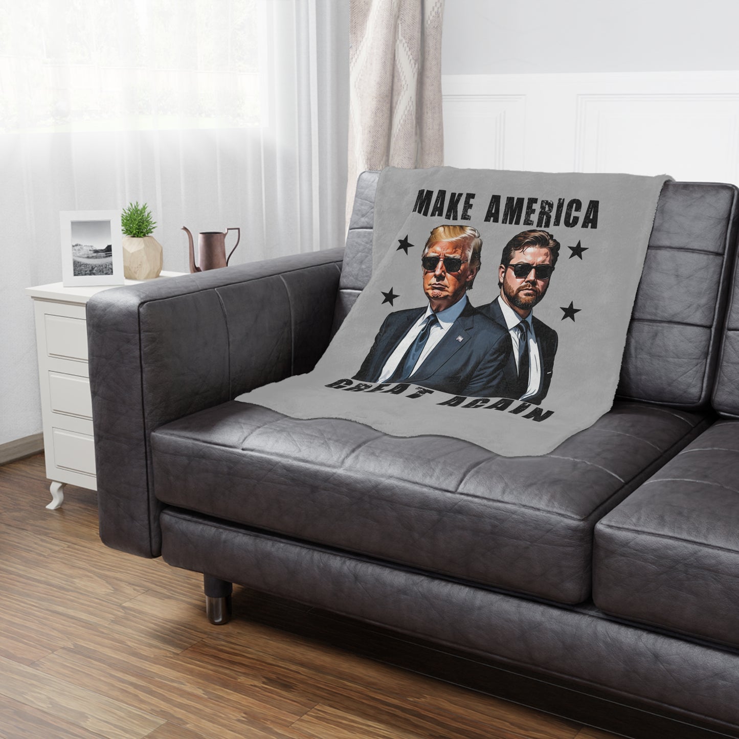 Dynamic Duo Fleece Blanket