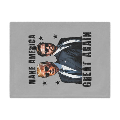 Dynamic Duo Fleece Blanket